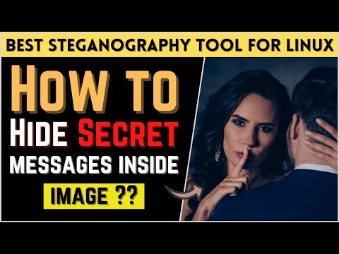 How To Hide Secret Messages in Pictures | Steganography Tool for Kali Linux - 2021 🔥🔥