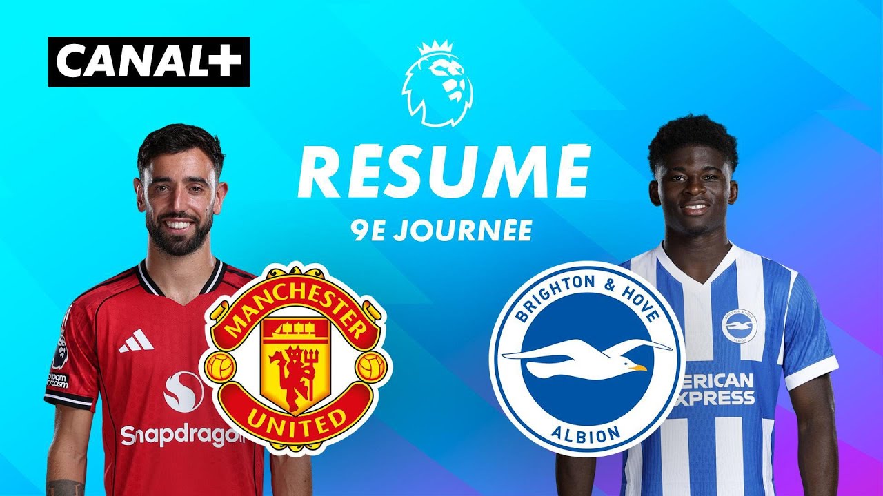 Man United vs Brighton - Premier League 2025-26 (J9) Résumé et buts