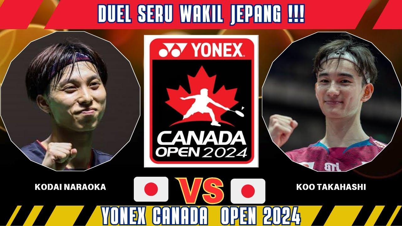 Naraoka 🇯🇵 vs Takahashi 🇯🇵 | Canada Open 2024 🏸