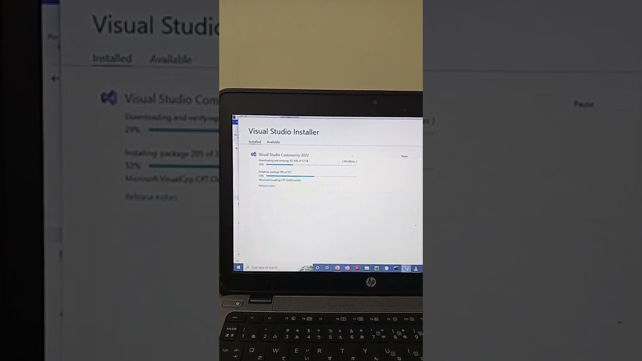 visual studio installer