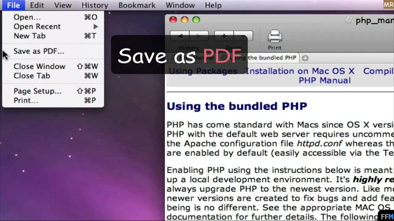 Convert CHM to PDF Free on Mac-MR