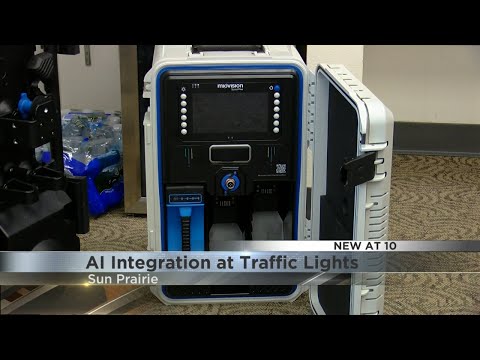 How one Wisconsin city is using AI technology at traffic lights