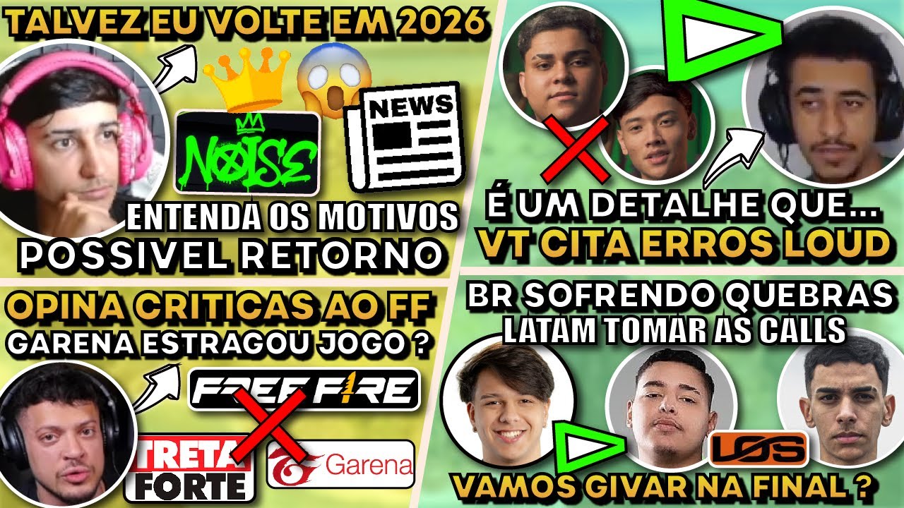 Por que BAK não volta a jogar? Análise de erros, críticas e opinião de CEROL no Free Fire 🎮