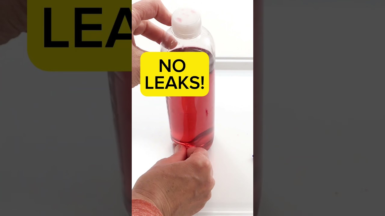Creating Non-Leaking Holes in a Bottle: STEM Activity Instructions