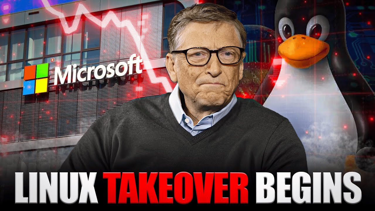 Bill Gates SHOCKED as Windows Users ABANDON Microsoft for Linux!