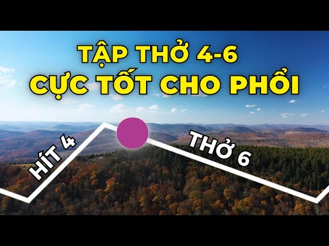 10 Phút Tập Thở 4-6 Giúp Phổi Khỏe Mạnh, Đẩy Lùi Bệnh Tật | Kim Ba Yoga