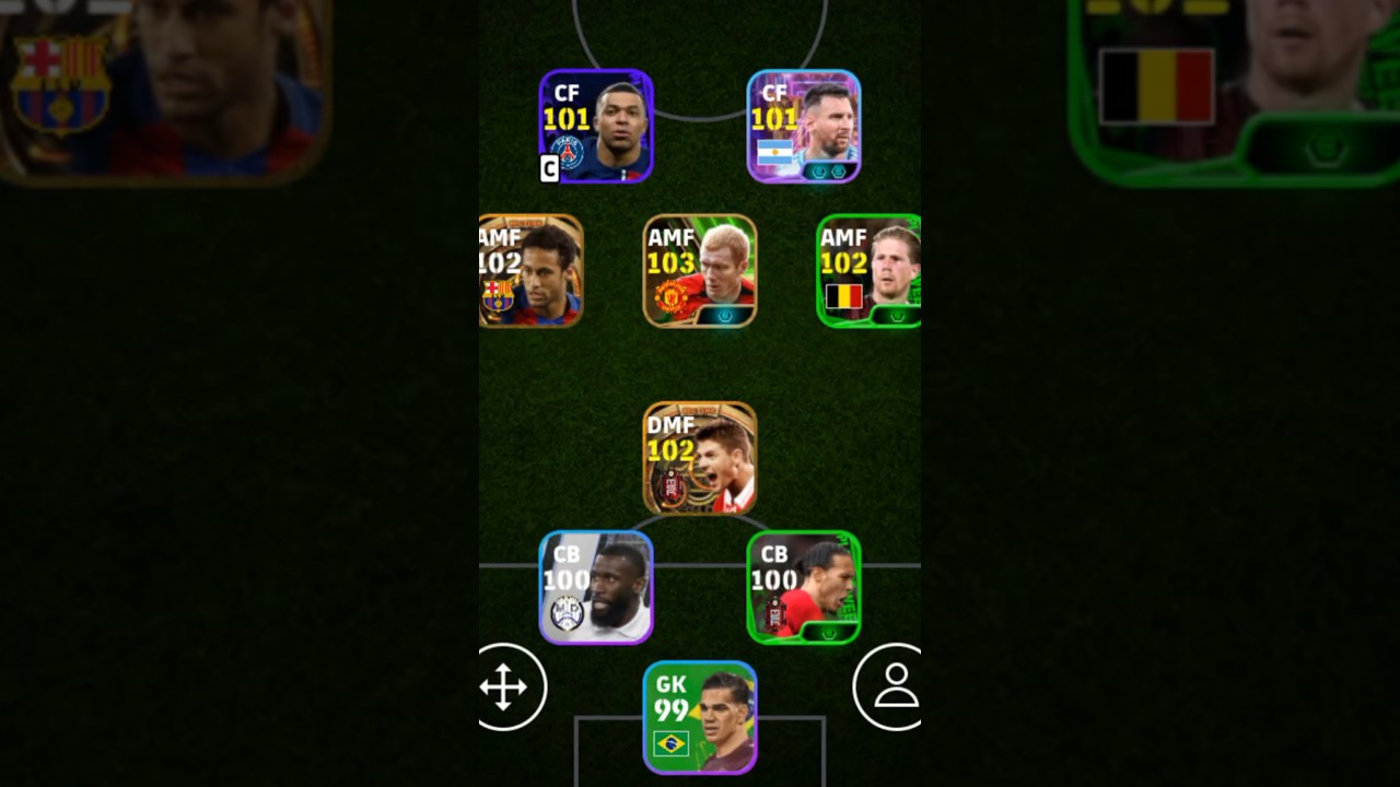 eFootball 2025 Mobile: 4-1-3-2 Passing Squad ⚽
