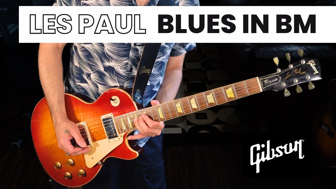 Les Paul Blues in B Minor - Backing Track and Resources