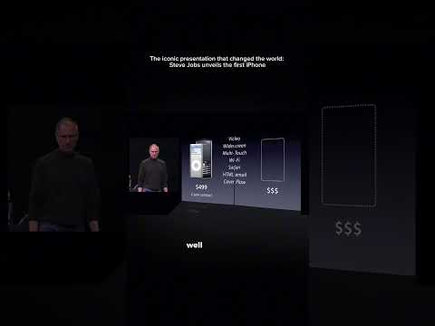The Presentation That Changed Everything: Steve Jobs Unveils the First iPhone (2007)