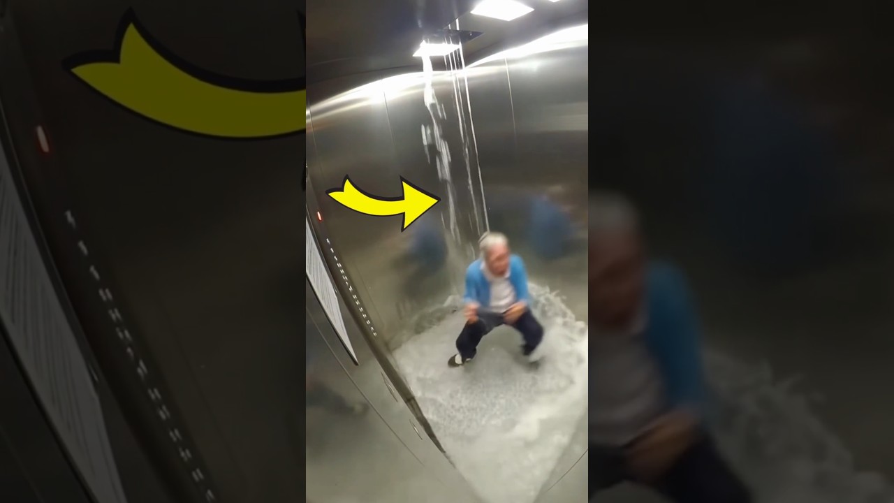 Grandma Gets Trapped in Elevator as Water Levels Rise π¨