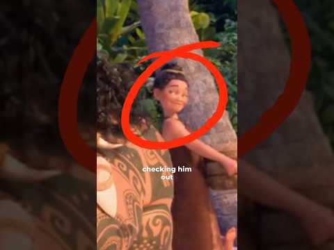 You Missed This Crazy Moment in Moana #shorts #disney #moana
