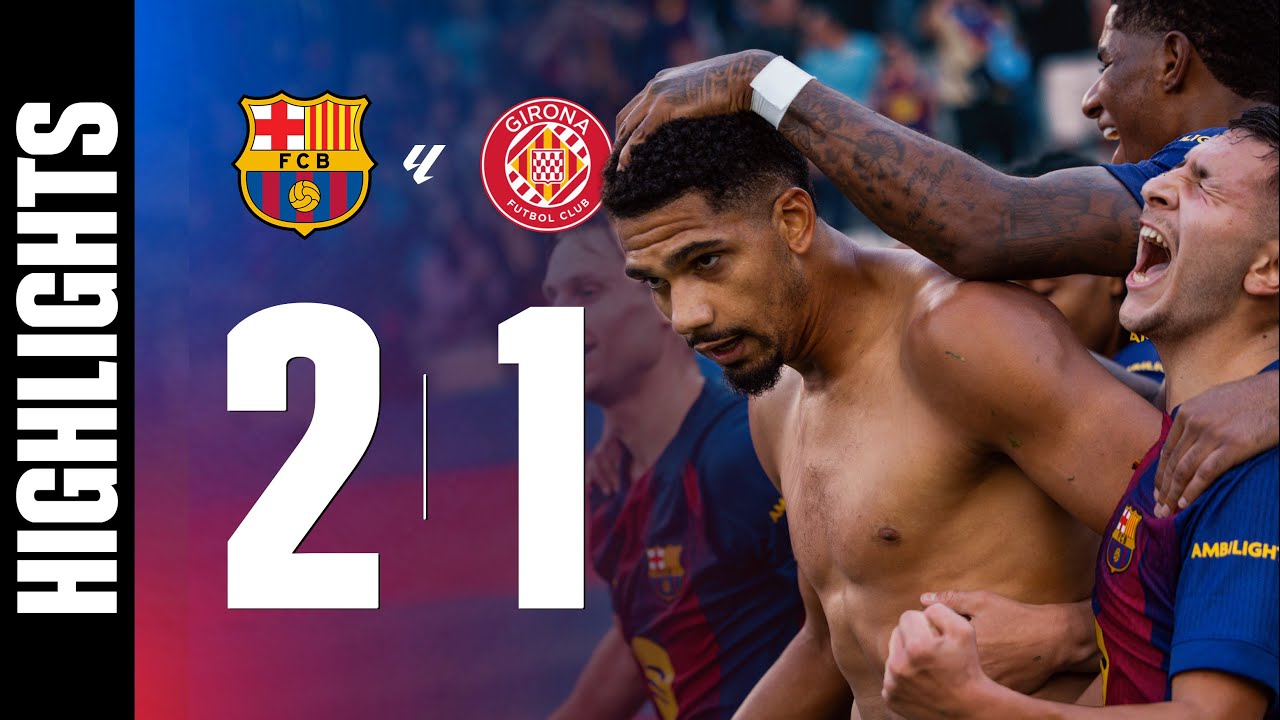 FC Barcelona Edges Out Girona 2-1 in Thrilling La Liga Derby ⚽