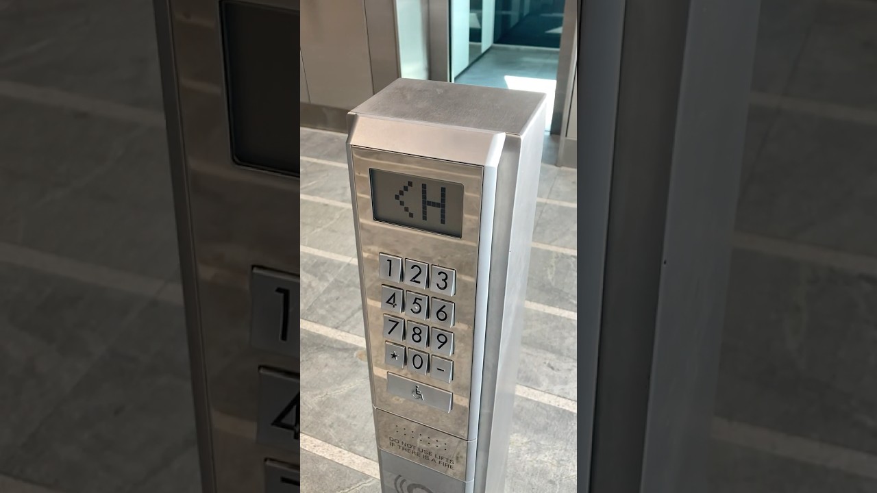 Schindler Miconic 10 Destination Dispatch Elevator π (First Gen) | Call Station Demo