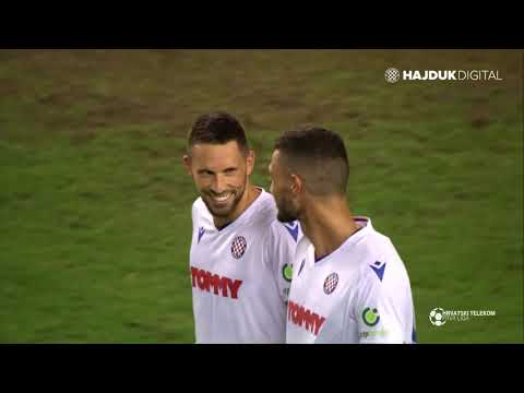 65' GOL! (Gyurcso) | Hajduk - Slaven Belupo 2:1