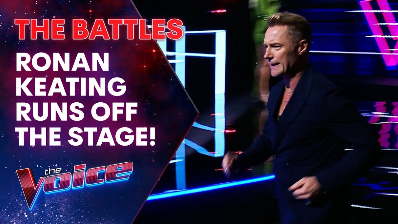 Ronan Keating Makes Sudden Exit During The Voice Australia Battles 2025 🎤