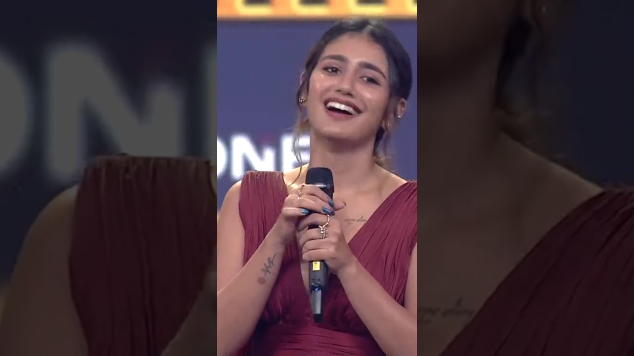 Priya Varrier's Stunning Eyebrow Movement π | Trending Video