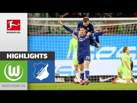 German Top Talent Scores Again | Wolfsburg - Hoffenheim 2-2 | Highlights | MD 20 โ Bundesliga 23/24