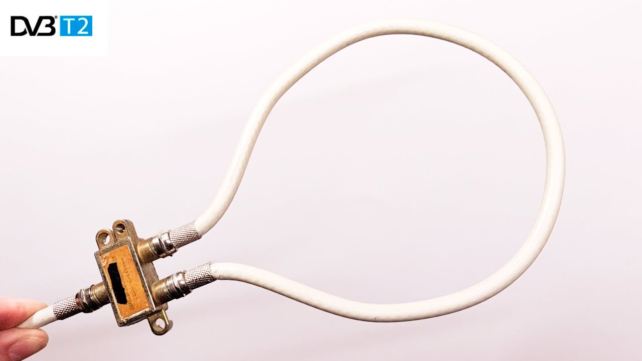 DIY DVB-T2 Antenna: Easy Home Setup in 5 Minutes 📡