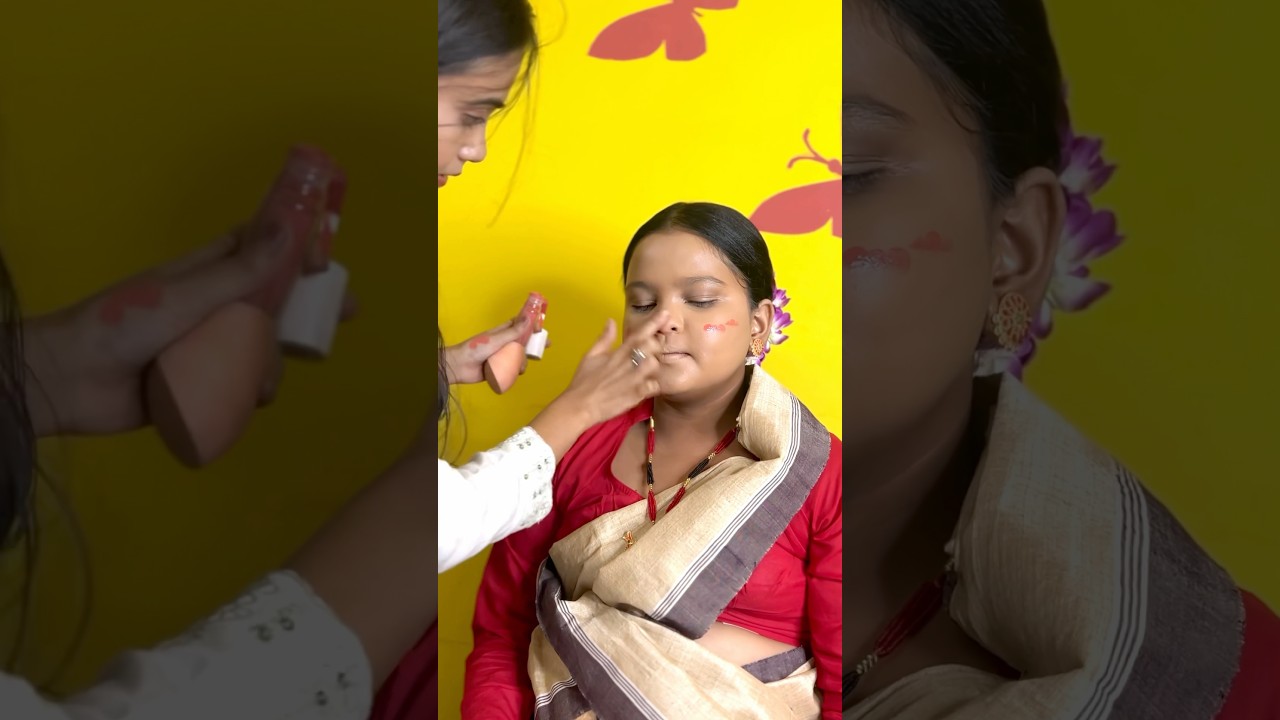 Bihu Dance Makeup Tutorial 😍