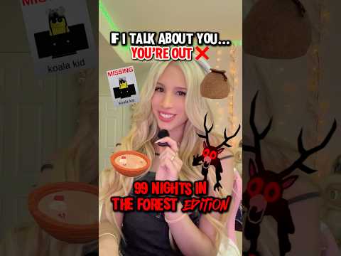 YOU’RE OUT in 99 NIGHTS IN THE FOREST on ROBLOX! 🦌