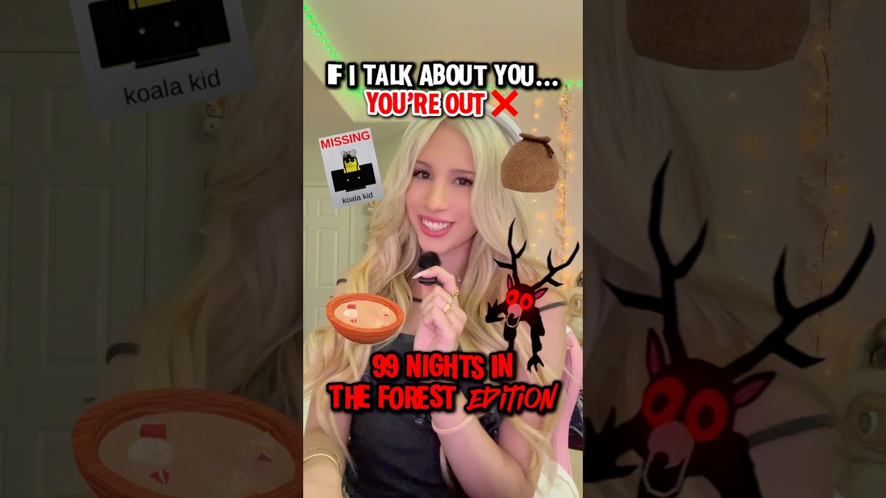 Escape the Forest in 99 Nights on ROBLOX! 🌲