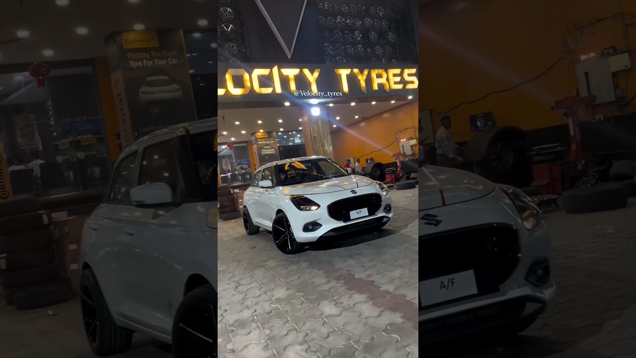 SWIFT 2024 Modifications!! Base to Top!! #marutisuzuki #swift2024 #modified #alloywheels #india