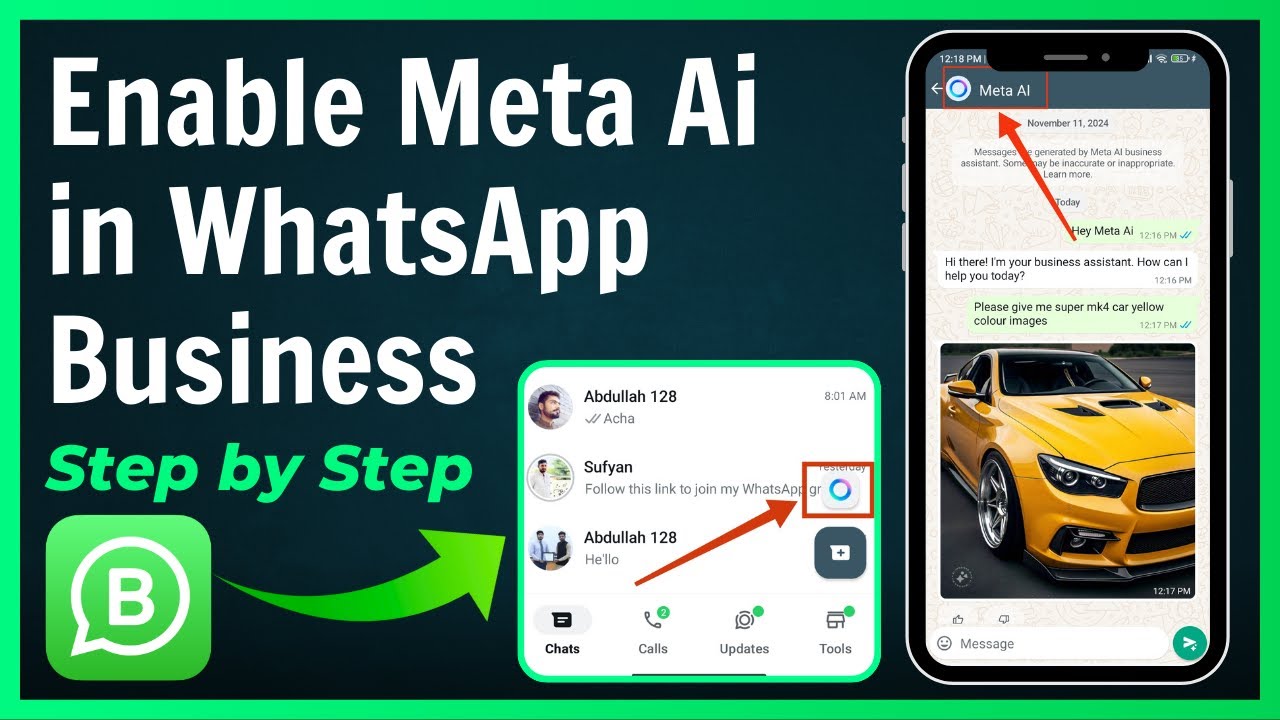 Enable Meta AI in WhatsApp Business 🤖