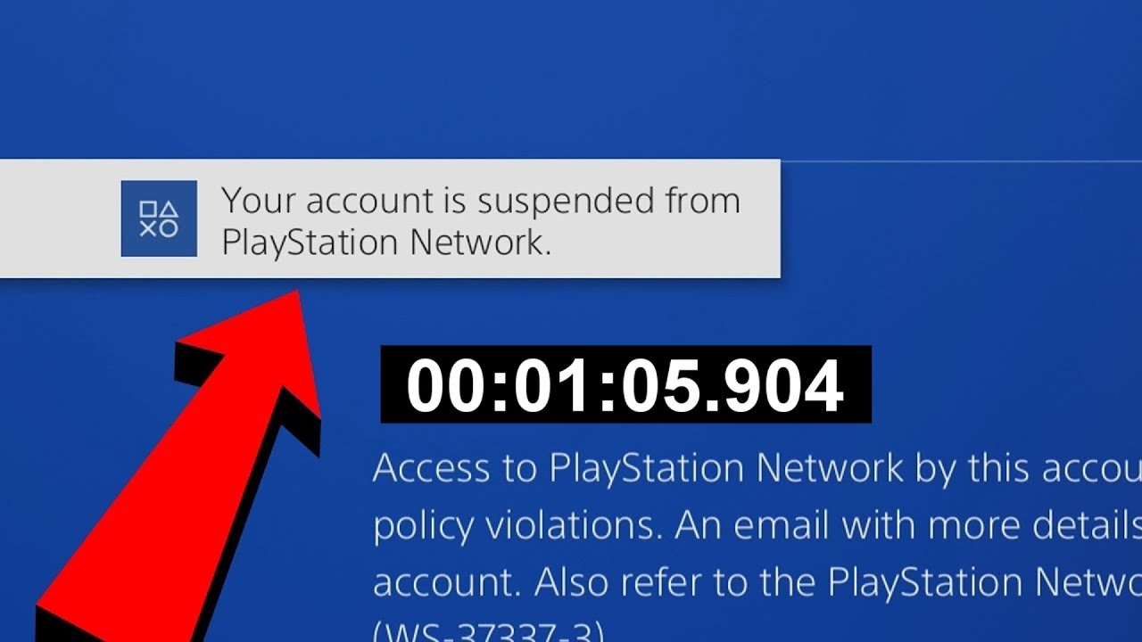 Banned from PS4 Speed Run in 1m 5s 🏆