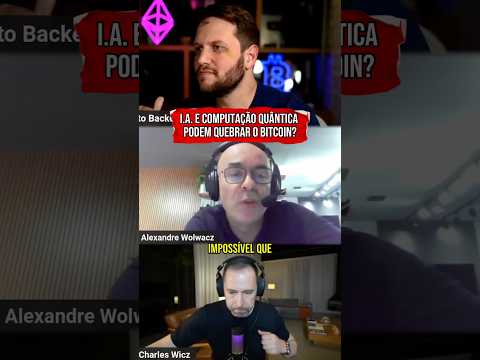 I.A. E COMPUTAÇÃO QUÂNTICA PODEM QUEBRAR O BITCOIN? #shorts