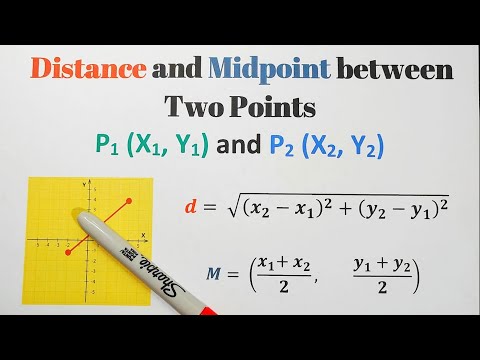 Distance and Midpoint Between Two Points (Distance Formula) - Grade 10 Math and Analytic Geometry