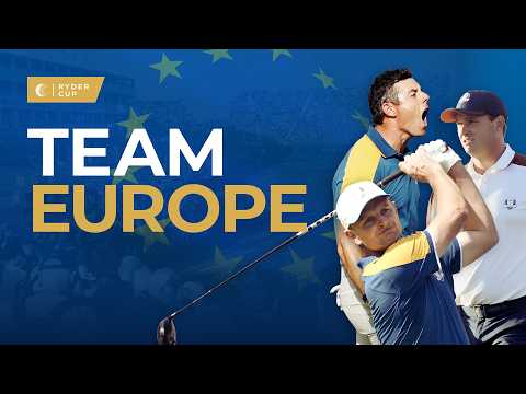 Team Europe 2025 Ryder Cup Player Profiles & Records!