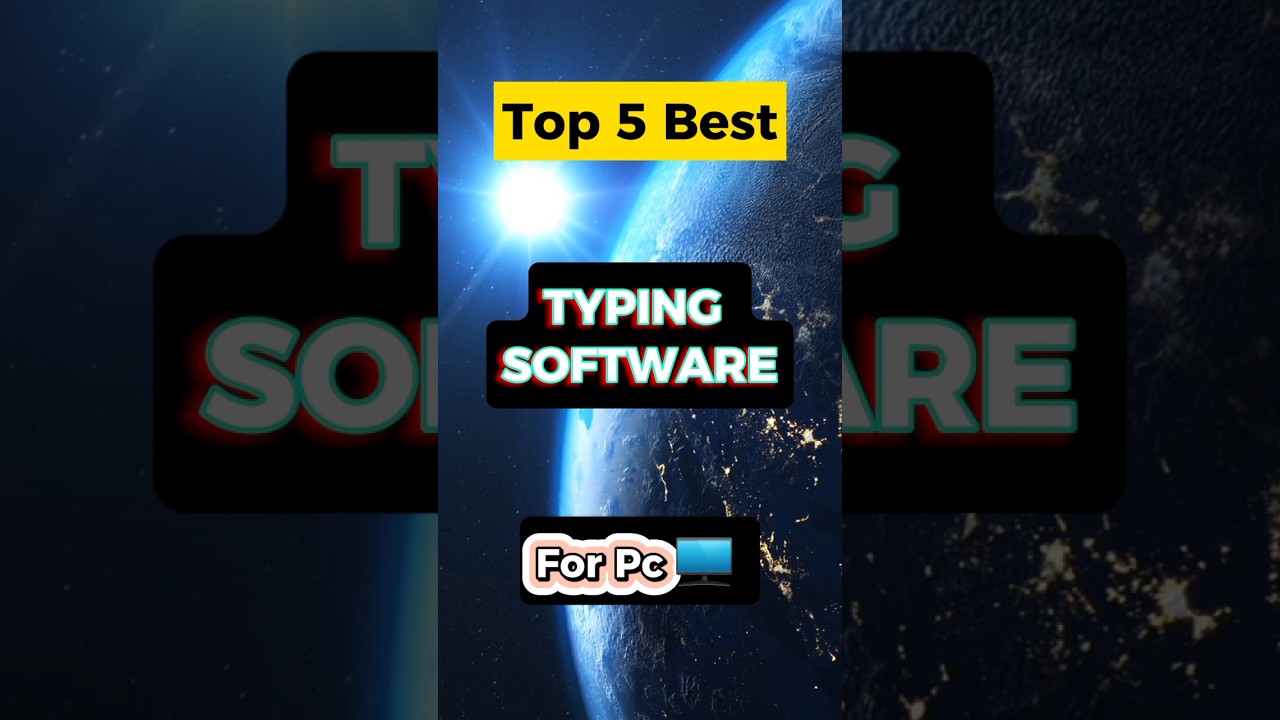 Top 5 Best PC Typing Software Apps 🖥️