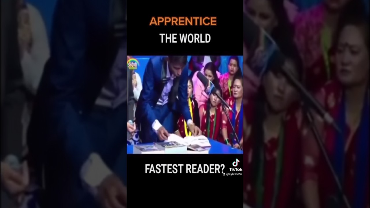 World's Fastest Reader ๐
