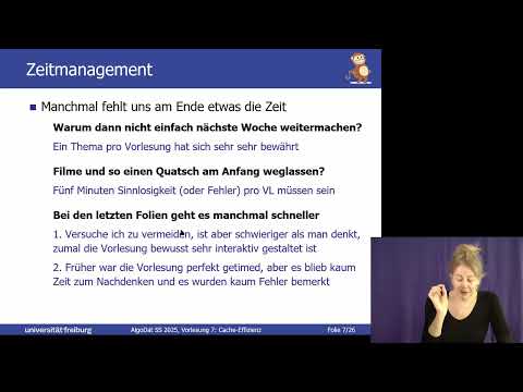 Algorithmen und Datenstrukturen im SS 2025, Vorlesung 07