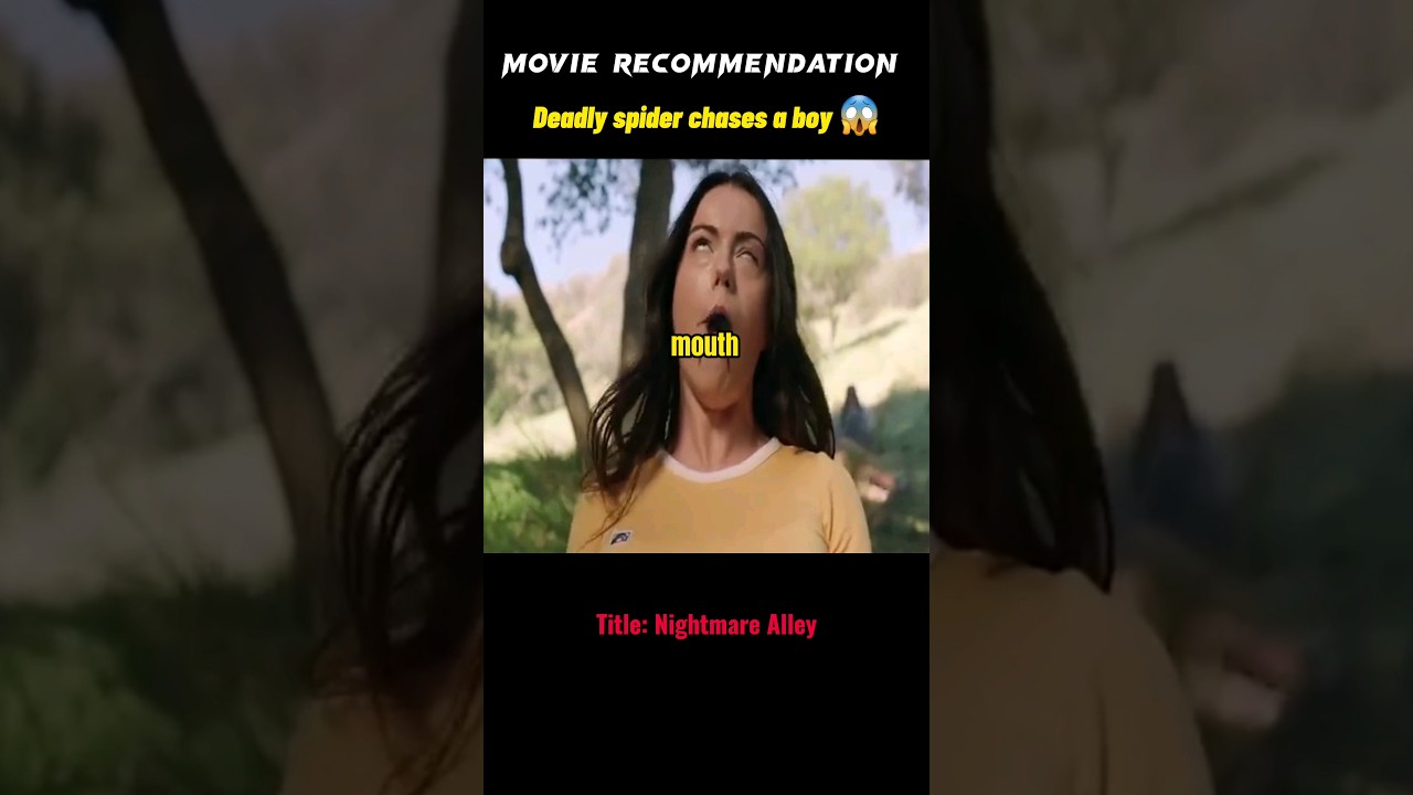 Terrifying Spider Encounter in 'Nightmare Alley' 🕷️ | Movie Recap