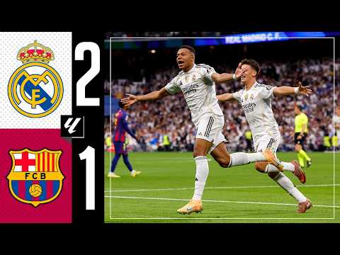 HIGHLIGHTS | Real Madrid 2-1 Barcelona | LaLiga
