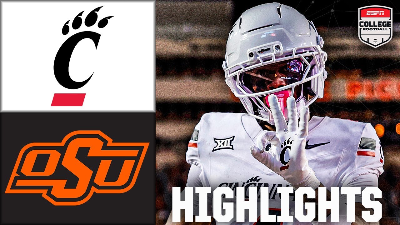 Cincinnati Bearcats Dominate Oklahoma State 49-17 🏈