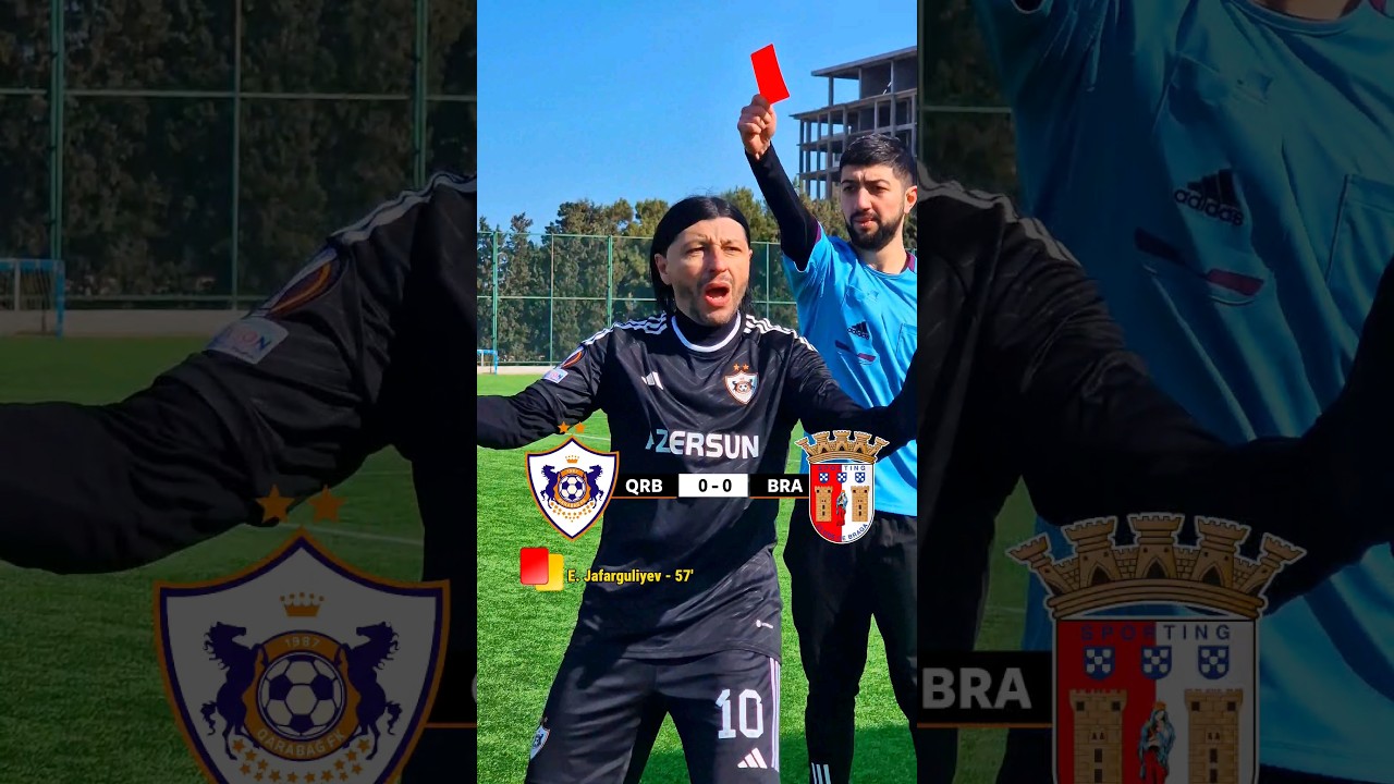 Qarabağ 6:5 Braqa - Tarixi Oyun 🔥