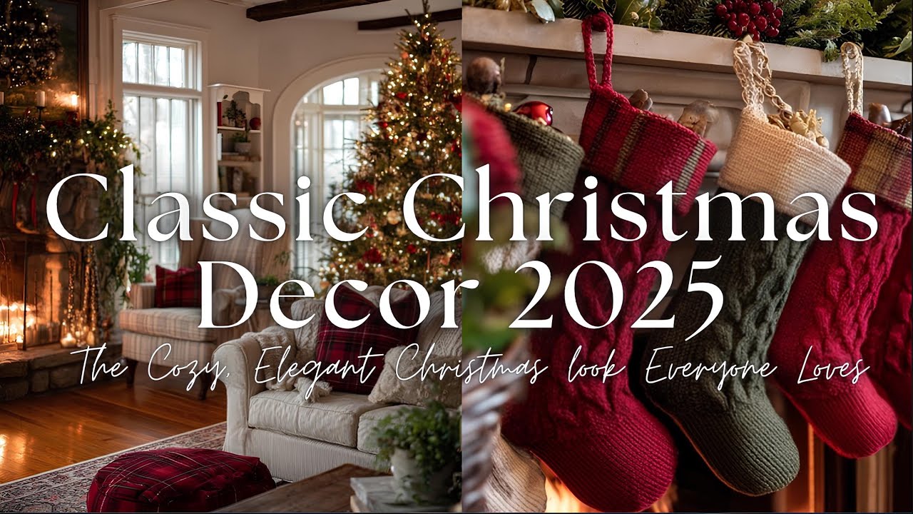Timeless Classic Christmas Decorating Ideas 2025 ๐
