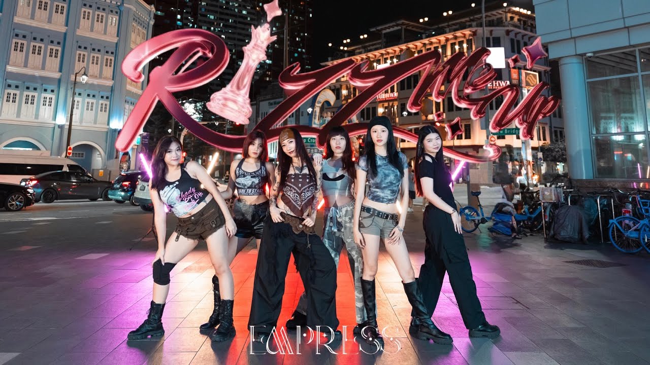 Empress 'RIZZ ME UP' Dance Cover in Public 🎶