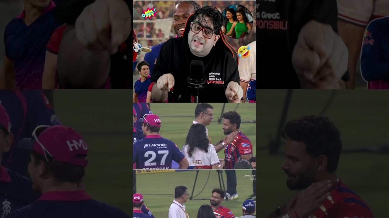 Sanjiv Goenka & Rishabh Pant Share Post-Match Moment 🤝