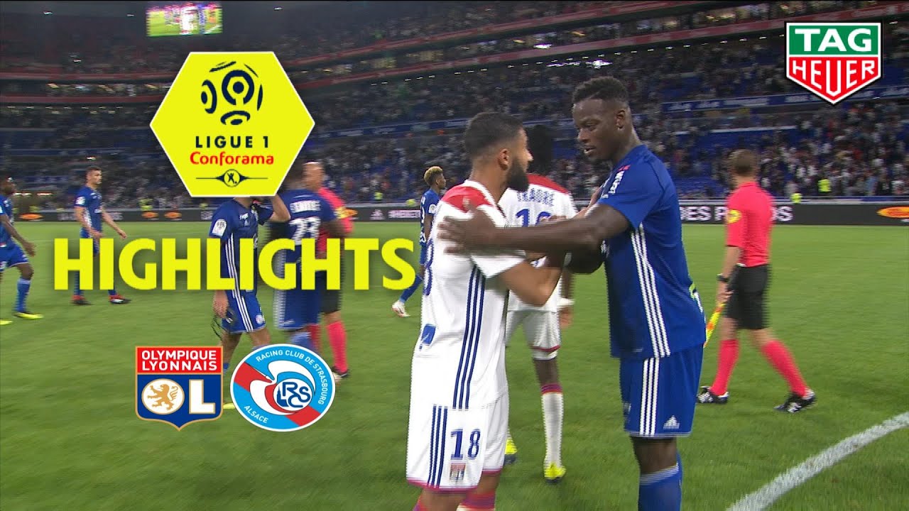 Olympique Lyonnais vs RC Strasbourg Alsace (2-0) | Full Match Highlights 2018/19 Ligue 1