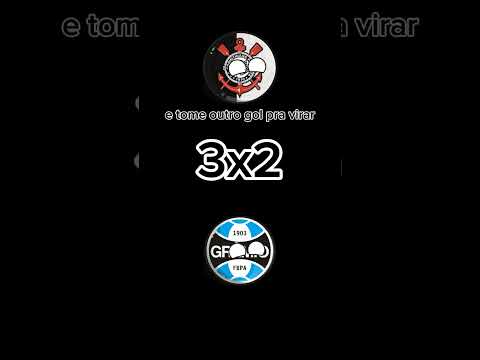 Corinthians x gremio #corinthians #grêmio #brasileirão #time