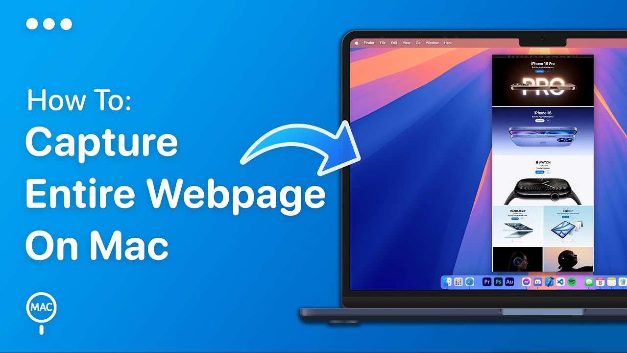 Capture Full Webpage on Mac Easily 📸