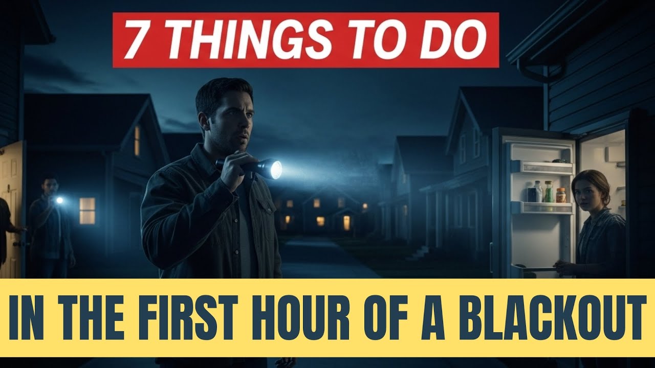 7 Essential Tips for Surviving Your First Hour of a Blackout ⚡
