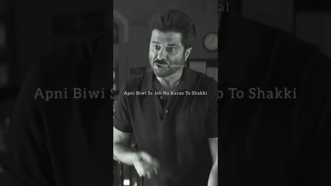 Anil Kapoor's Heartfelt Men’s Life Dialogue ❤️