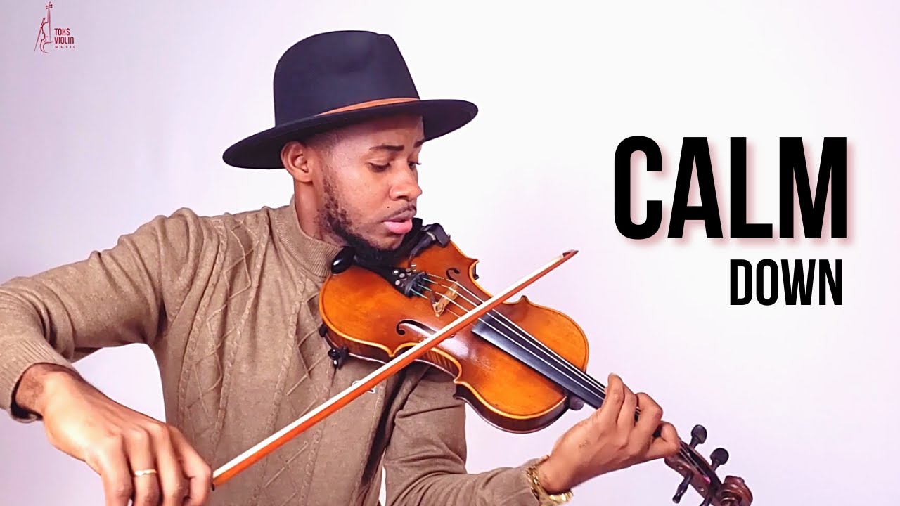 Rema's 'Calm Down' 🎻 Violin Cover | Soothing Music by Samuel Toka