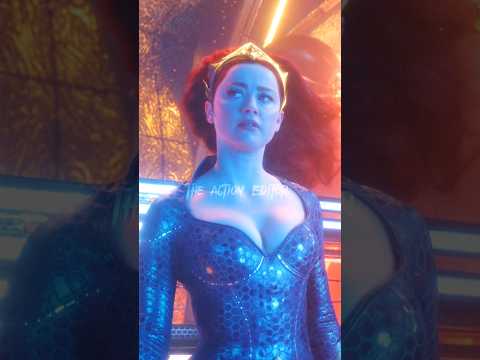Amber Heard || Mera || Aquaman 2 Edit #shorts #dccomics