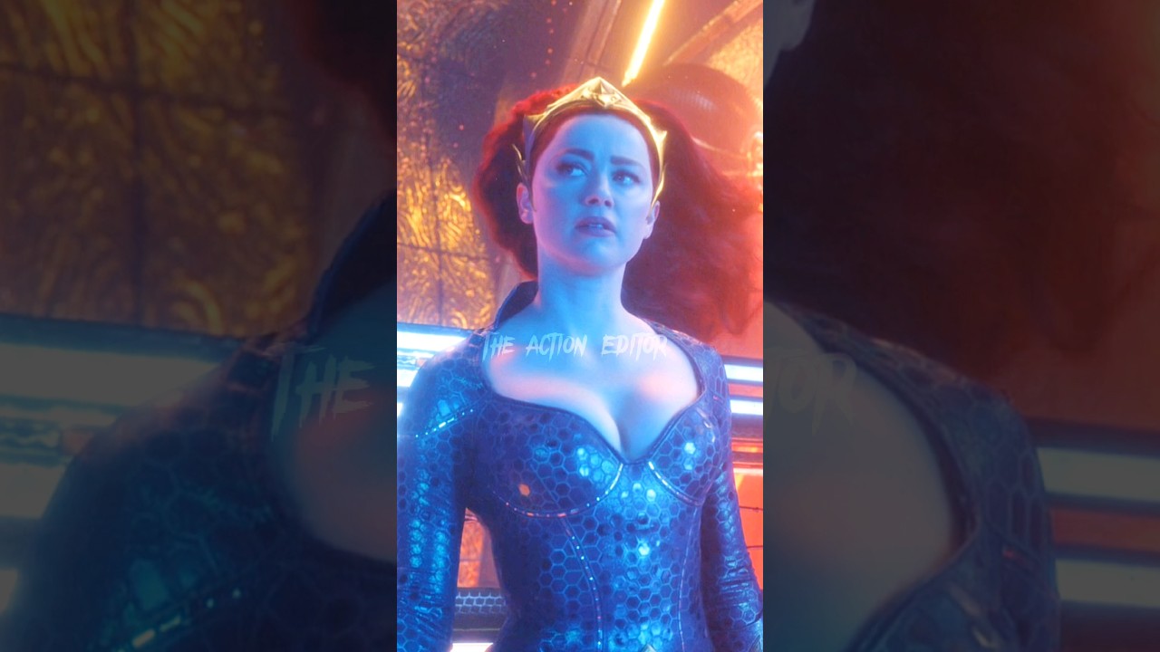 Amber Heard as Mera in Aquaman 2 🎬 #shorts