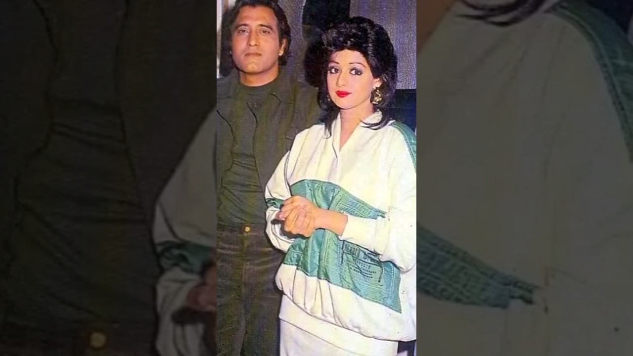 Vinod Khanna & Sridevi in Iconic 'Chandni' (1989) 🌟 | Viral Shorts